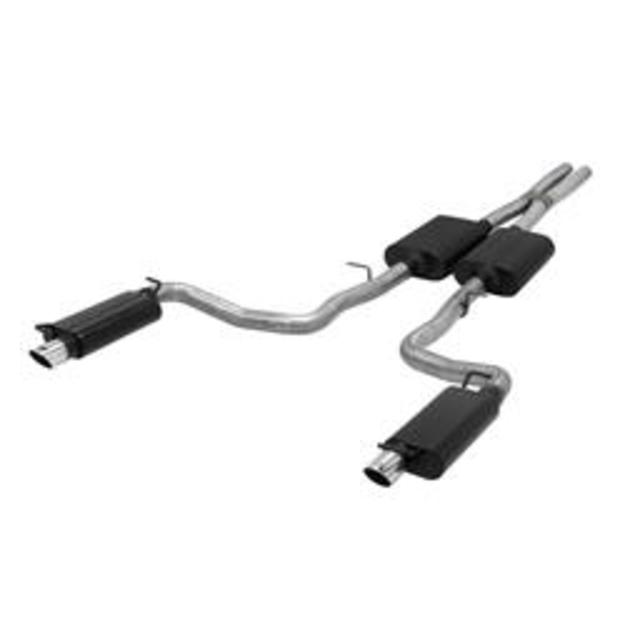 Flowmaster American Thunder Exhaust 15-up Dodge Challenger 3.6L - Click Image to Close
